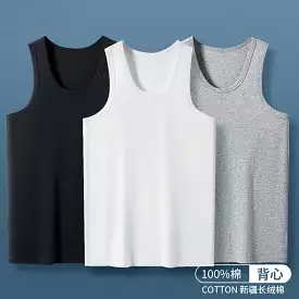 Young men's summer old-fashioned hurdle vest