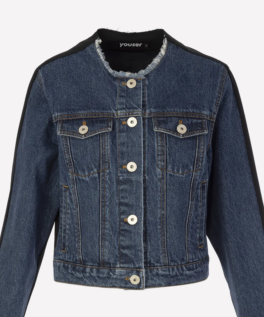 YOUSER hybrid denim jacket 